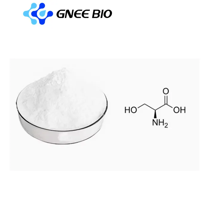 CAS 56-45-1 L-Serine Powder API-raaka-aine