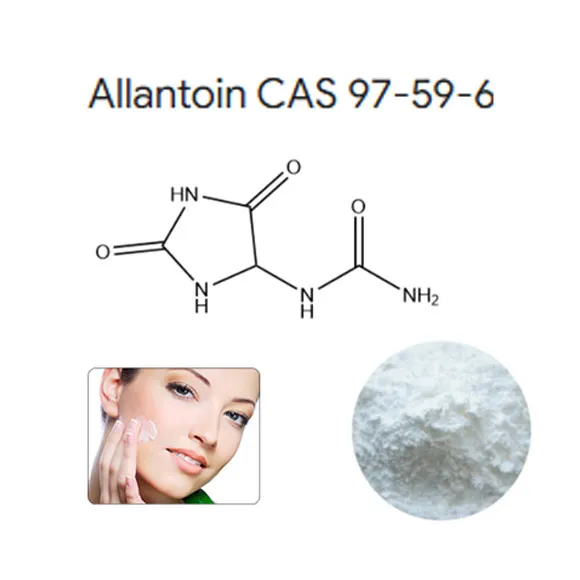 Kosmeettisen luokan allantoiinijauhe iholle CAS 97-59-6