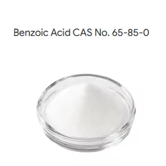 Elintarvikelaatuinen bentsoehappo elintarvikkeiden säilöntäaineille CAS 65-85-0