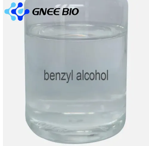 Korkea puhtaus 99% väritön nestemäinen bentsyylialkoholi CAS 100-51-6