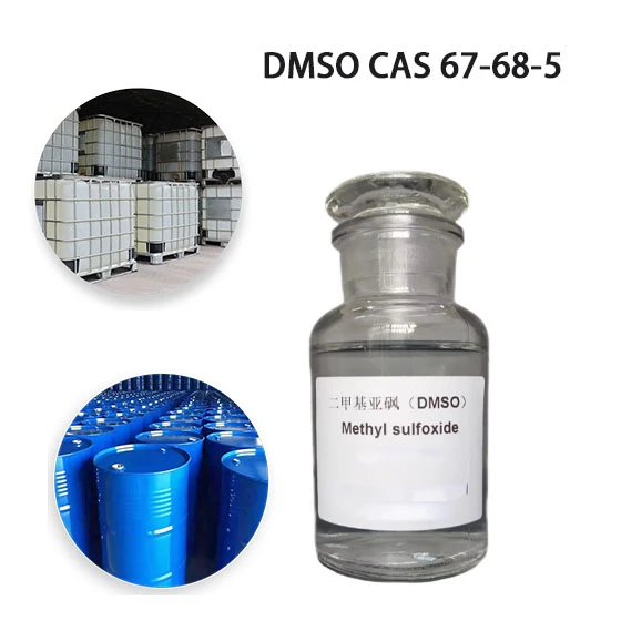 Korkealaatuinen DMSO-kemiallinen liuotin CAS 67-68-5 dimetyylisulfoksidi