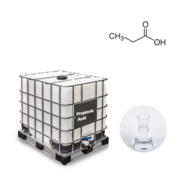 Teollisuusluokka 99,5% propionihappoöljy CAS 79-09-4
