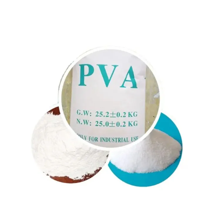 Teollisuusluokan poly (vinyylialkoholi) PVA -jauhe CAS 9002-89-5