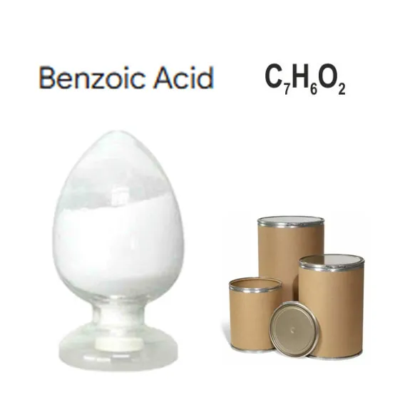 Orgaaninen kemiallinen bentsoehappo 99,5 % säilöntäaineelle CAS 65-85-0