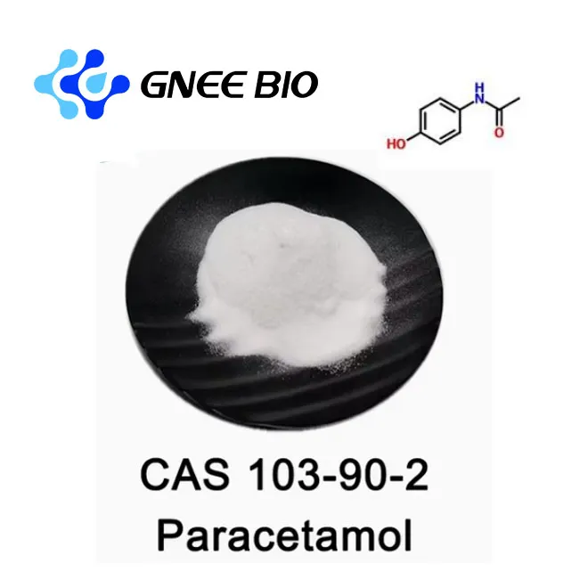 Parasetamoli- tai asetaminofeenin farmaseuttinen raaka -aine CAS 103-90-2