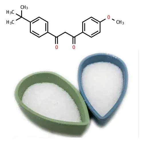 Aurinkovoidetta agentti Avobenzone, jolla on korkea puhtaus CAS 70356-09-1